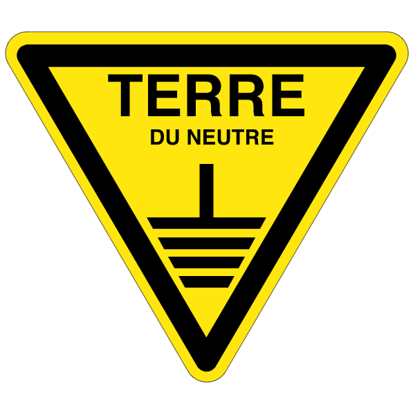 Terre - W401 - étiquettes et panneaux de danger et de prévention