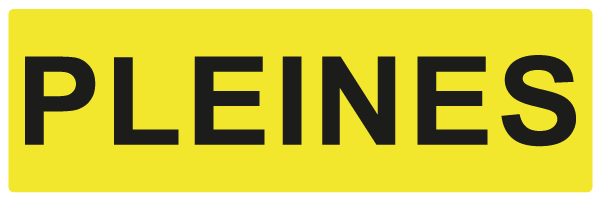 Pleines - W925 - étiquettes et panneaux de danger et de prévention - texte paysage