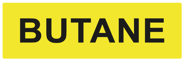 Butane - W930 - étiquettes et panneaux de danger et de prévention - texte paysage