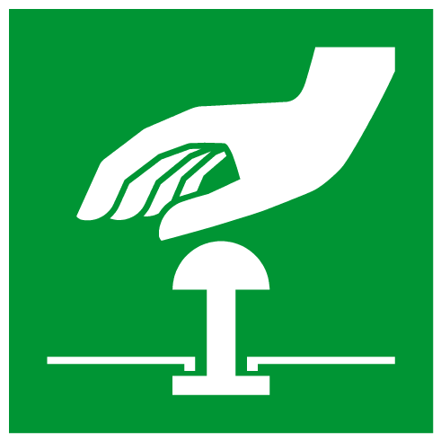 Bouton d'arrêt d'urgence