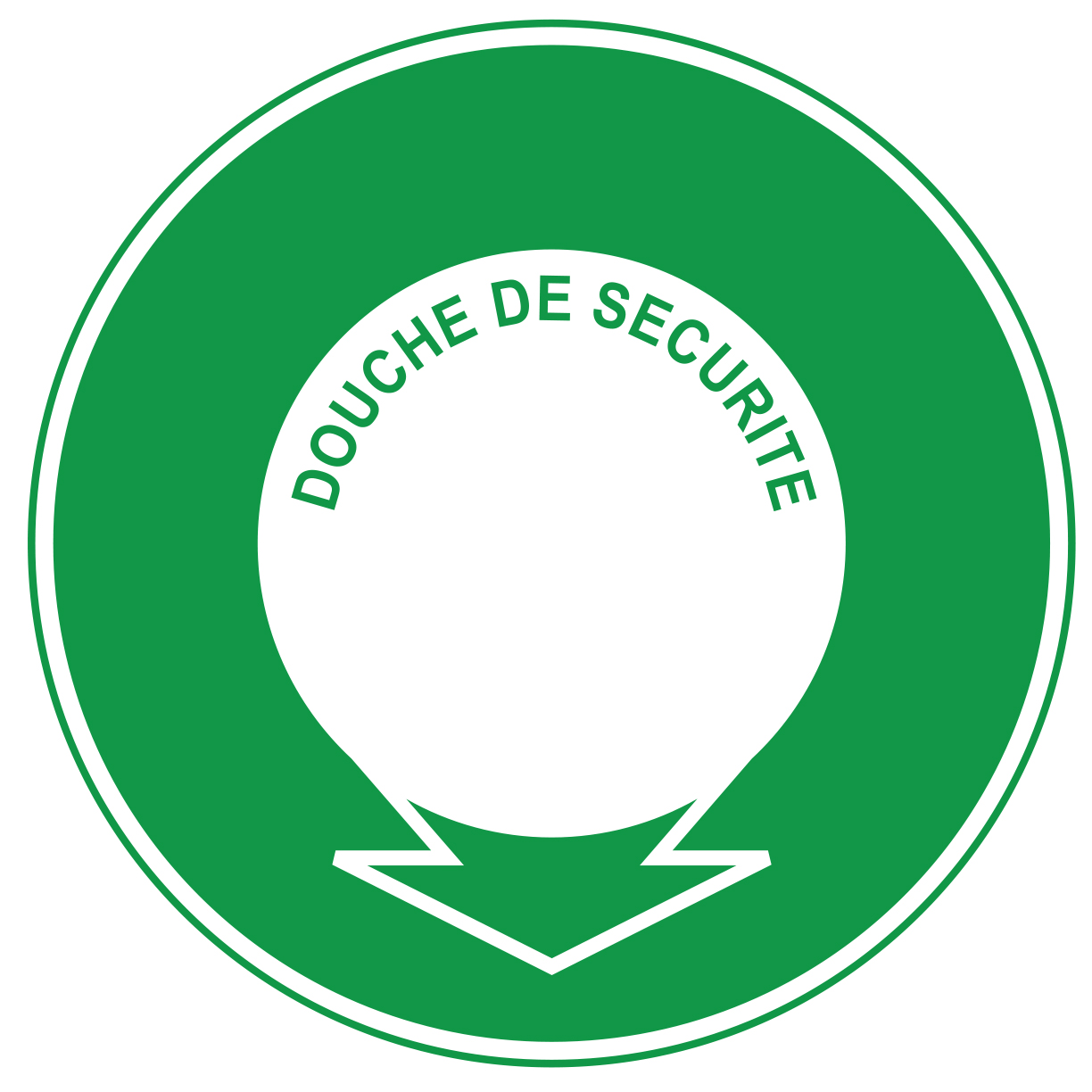 Douche de securité - E606 - étiquettes et panneaux d'évacuation, de sauvetage et de secours