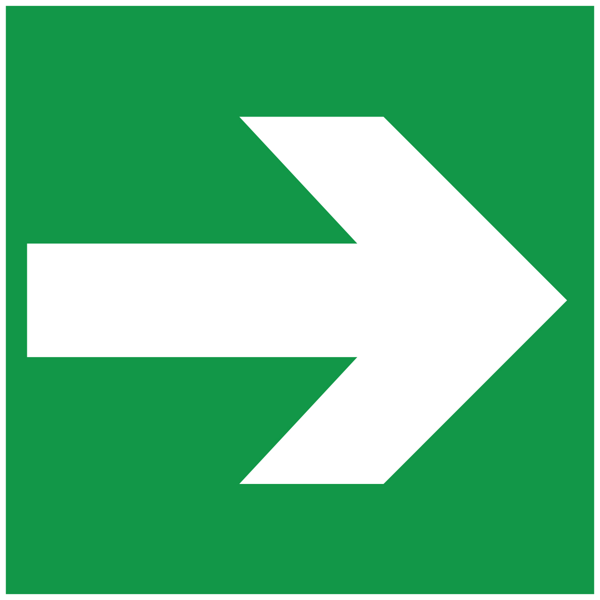 Flêche droite