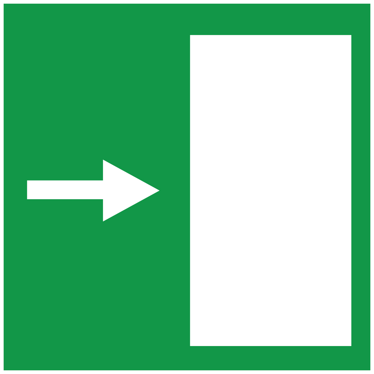 Issue de secours  droite