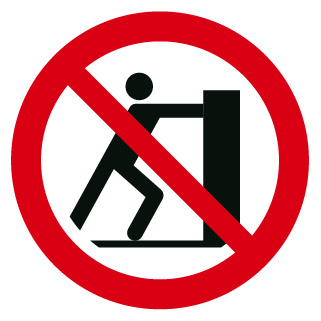 Interdiction de pousser