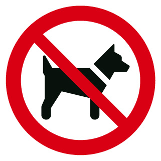 Interdit aux chiens