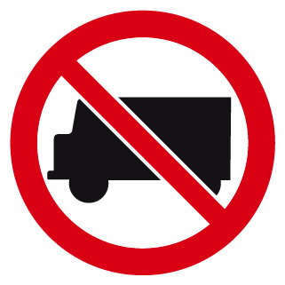 Interdit aux poids lourds