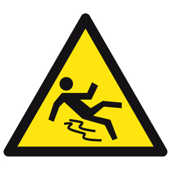 Risque de glissade