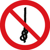 Ne pas faire de noeuds sur la corde