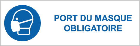 Port du masque obligatoire
