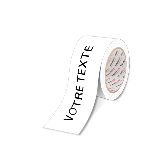 Rouleau de bande au sol adhésif - personnalisable  "votre texte"