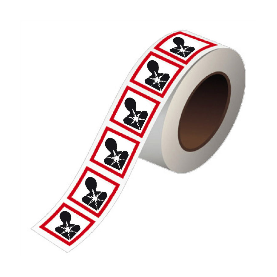 Pictogramme SGH08 - Risques mutagènes, respiratoires, cancérigènes ou pour la reproduction