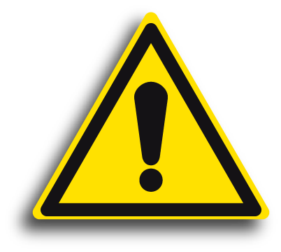 Etiquettes et panneaux de danger et de prévention