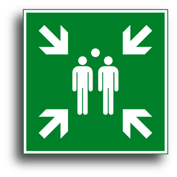 Etiquettes et panneaux d’évacuation, de sauvetage et de secours