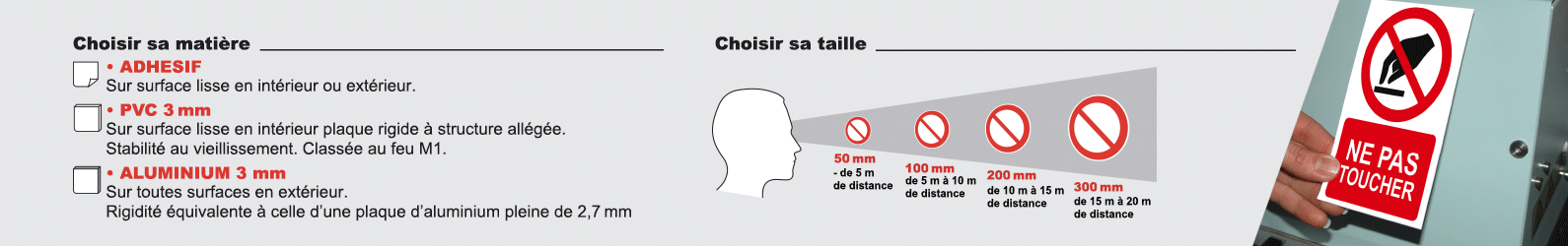 Bannière technique Ne pas obstruer