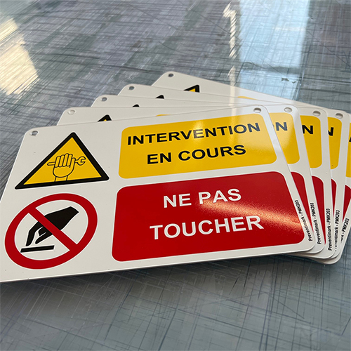 pvc danger et interdiction pour consignation preventimark