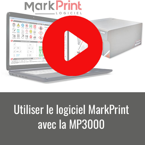Vidéo de présentation du logiciel MarkPrint avec l'imprimante multicolore MP3000